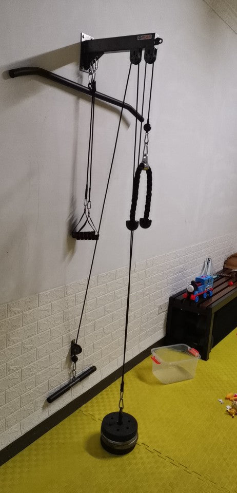 Complete Pulley Cable Machine Attachments for Fitness