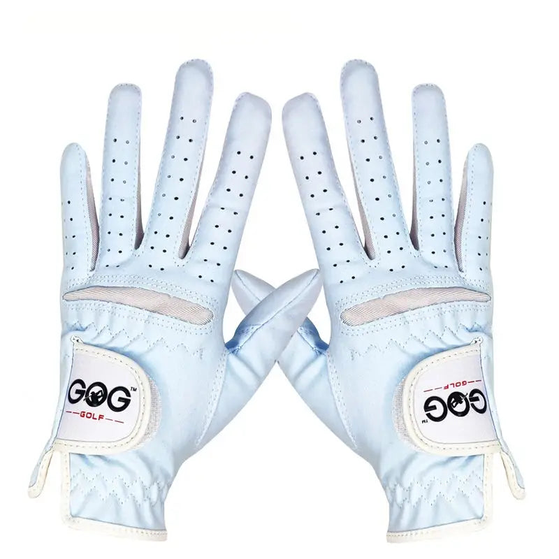 Women's Ultra Slim Pink Golf Gloves for Sports