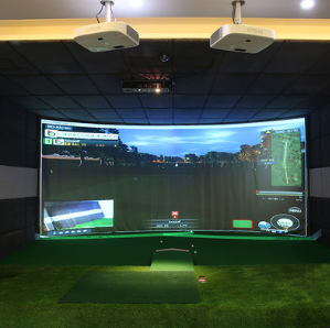 Golf Simulator Screen and Impact Projection Cloth