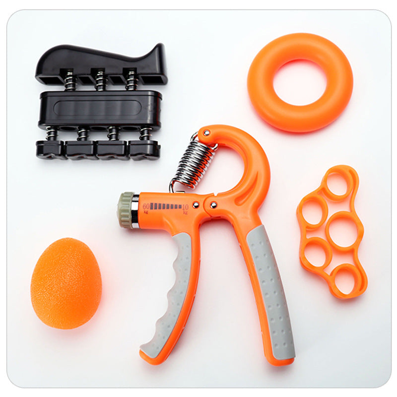 Adjustable Hand Grip Strength Training Set (5 Pieces)