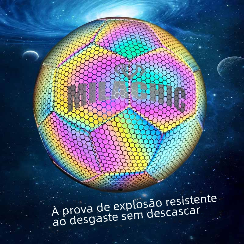 Holographic Reflective Soccer Balls 4 & 5 - Factory Direct