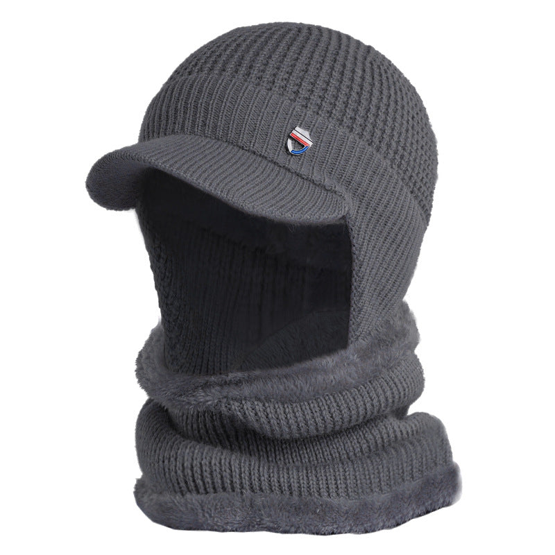 Men's Winter Knitted Hat for Outdoor Sports and Warmth