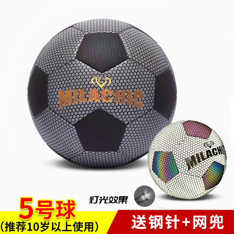 Holographic Reflective Soccer Balls 4 & 5 - Factory Direct
