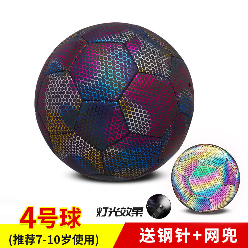 Holographic Reflective Soccer Balls 4 & 5 - Factory Direct