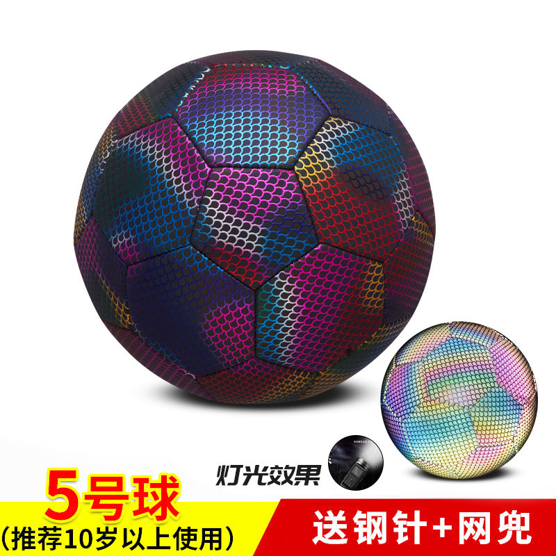 Holographic Reflective Soccer Balls 4 & 5 - Factory Direct