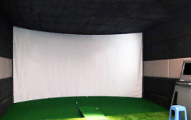 Golf Simulator Screen and Impact Projection Cloth