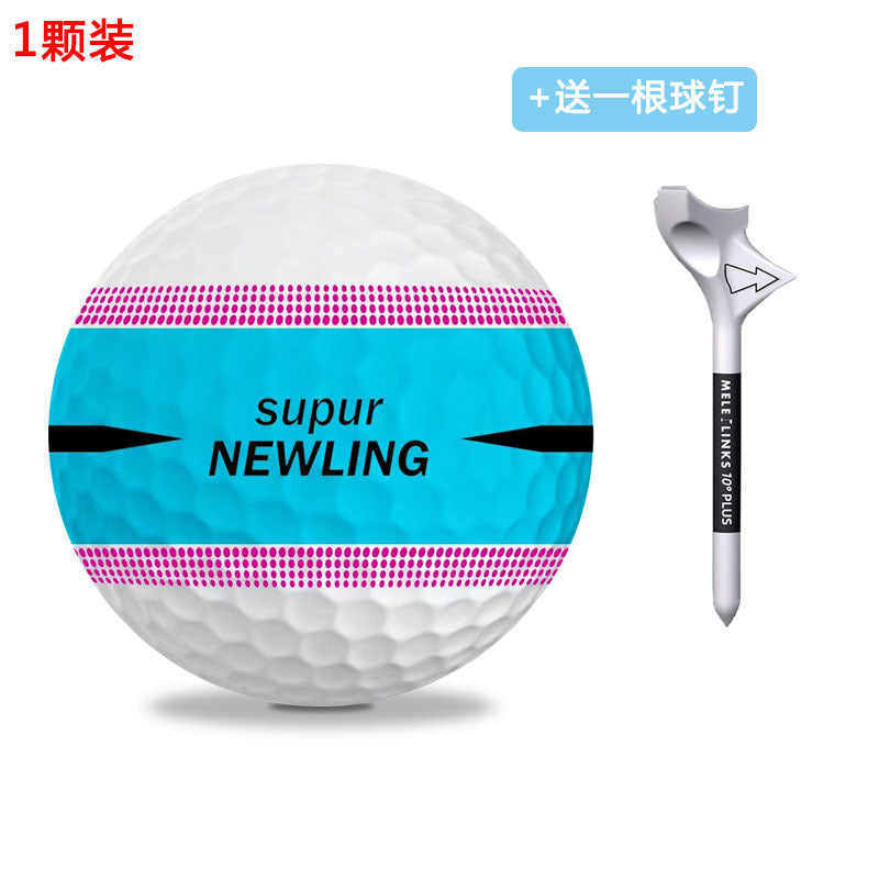 New Three-Layer Golf Balls with Seamless Design