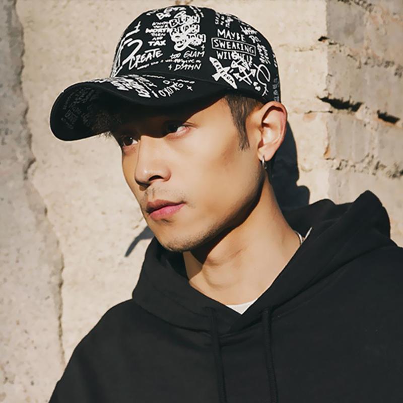 Embroidered Baseball Cap with High Ponytail Design