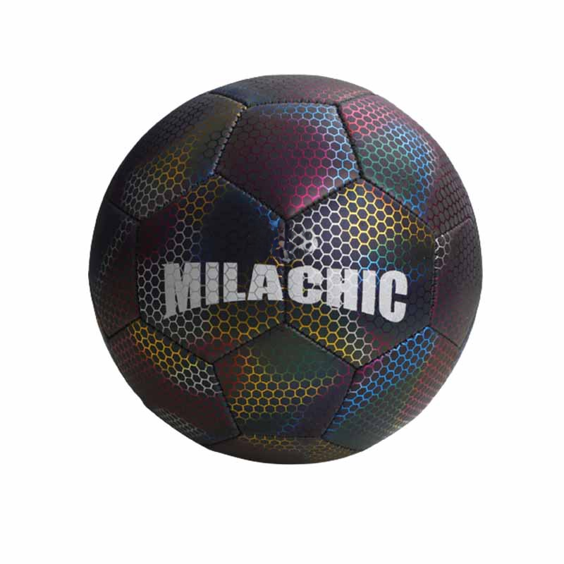 Holographic Reflective Soccer Balls 4 & 5 - Factory Direct