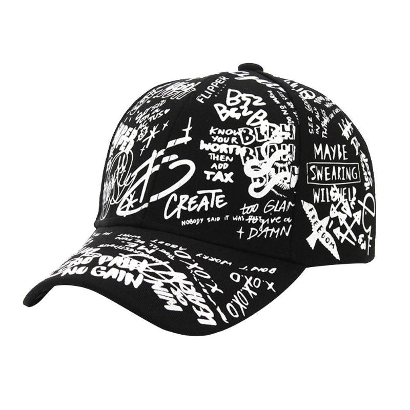 Embroidered Baseball Cap with High Ponytail Design
