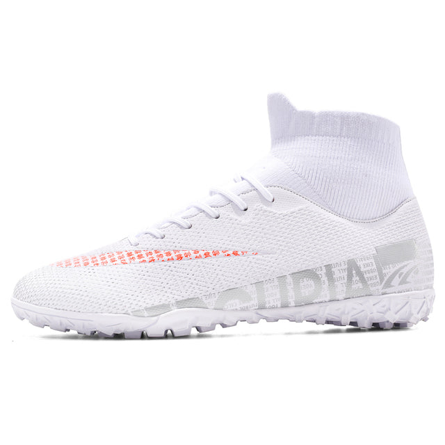 Men's High-Top Soccer Shoes in Bamboo Fiber Material