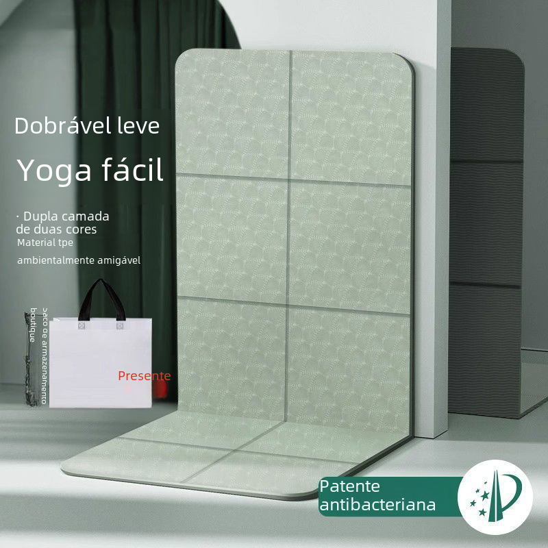 TPE Folding Yoga Mat for Napping and Relaxation