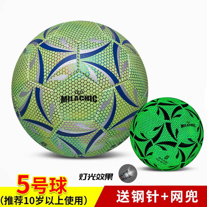 Holographic Reflective Soccer Balls 4 & 5 - Factory Direct