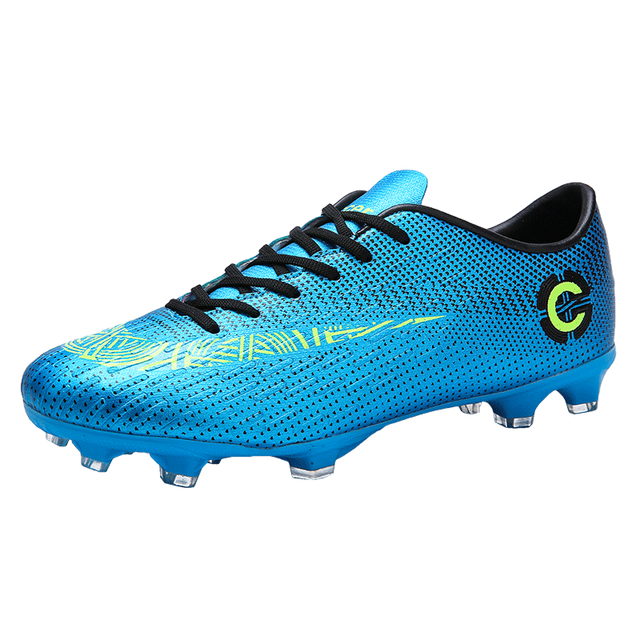 Men's Microfiber Professional Football Shoes for Athletes