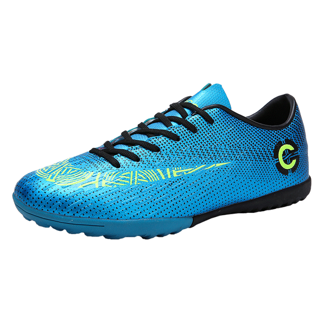 Men's Microfiber Professional Football Shoes for Athletes