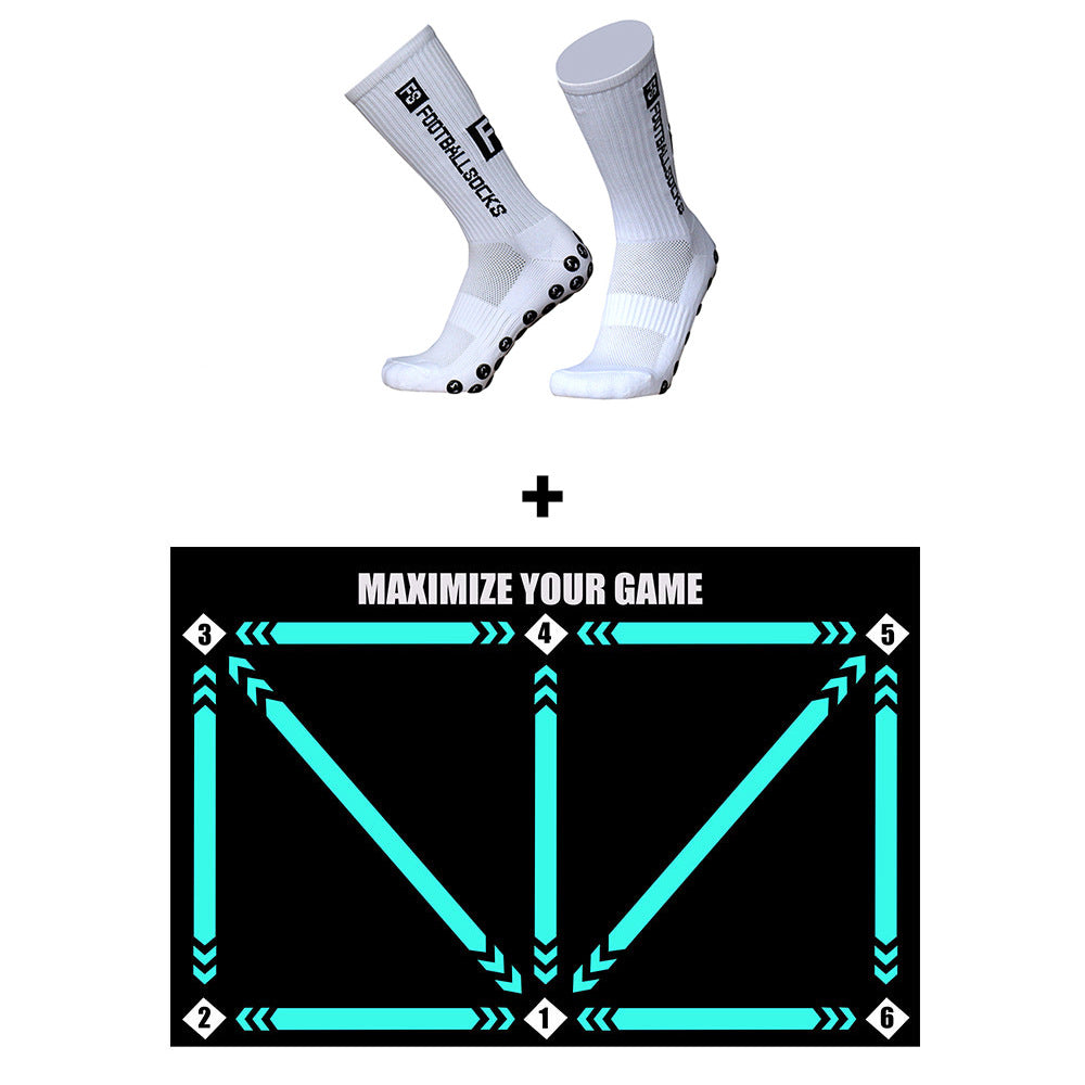 Non-Slip Rubber Training Mat for Soccer Skills Practice