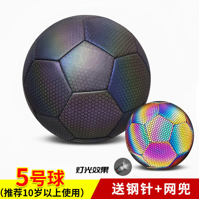 Holographic Reflective Soccer Balls 4 & 5 - Factory Direct
