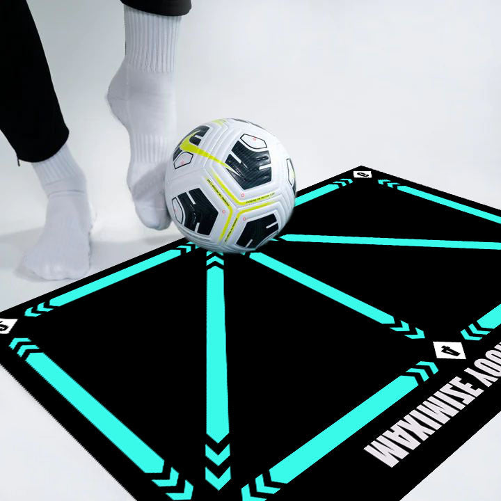 Non-Slip Rubber Training Mat for Soccer Skills Practice