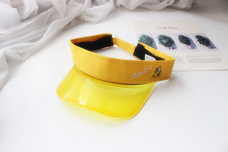 Sunshade Duckbill Cap, Fruit Brimless Baseball Hat