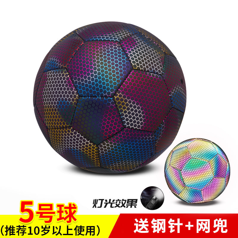 Holographic Reflective Soccer Balls 4 & 5 - Factory Direct