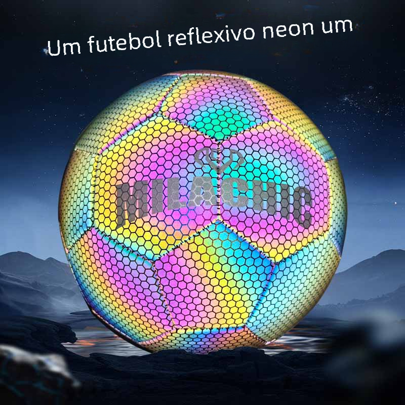Holographic Reflective Soccer Balls 4 & 5 - Factory Direct