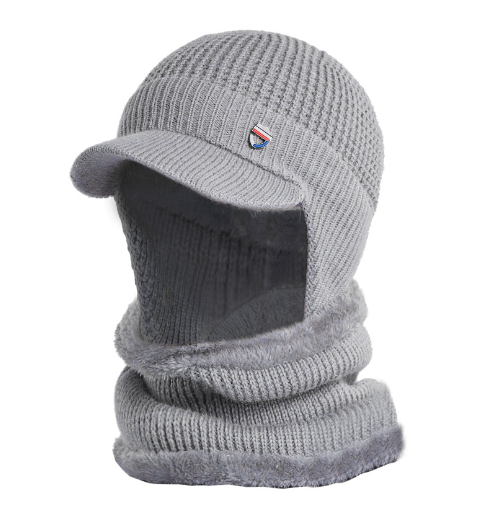 Men's Winter Knitted Hat for Outdoor Sports and Warmth