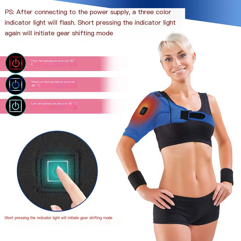 Electric Heating Shoulder Strap for Pain Relief and Support