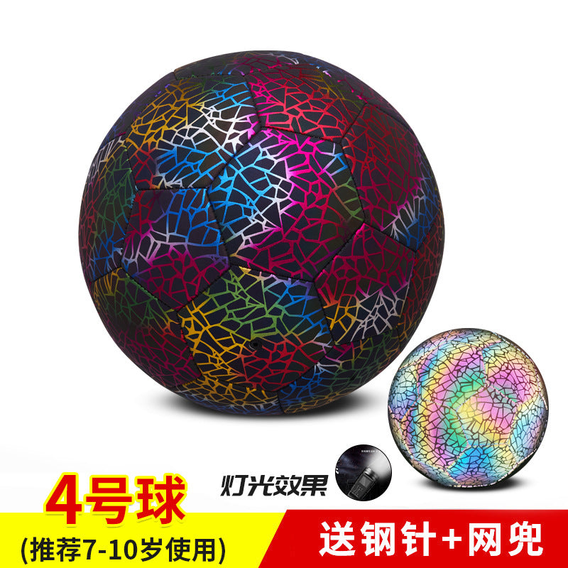 Holographic Reflective Soccer Balls 4 & 5 - Factory Direct