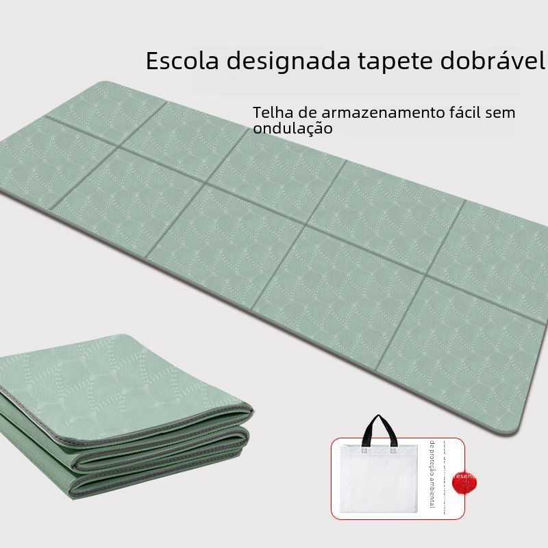 TPE Folding Yoga Mat for Napping and Relaxation