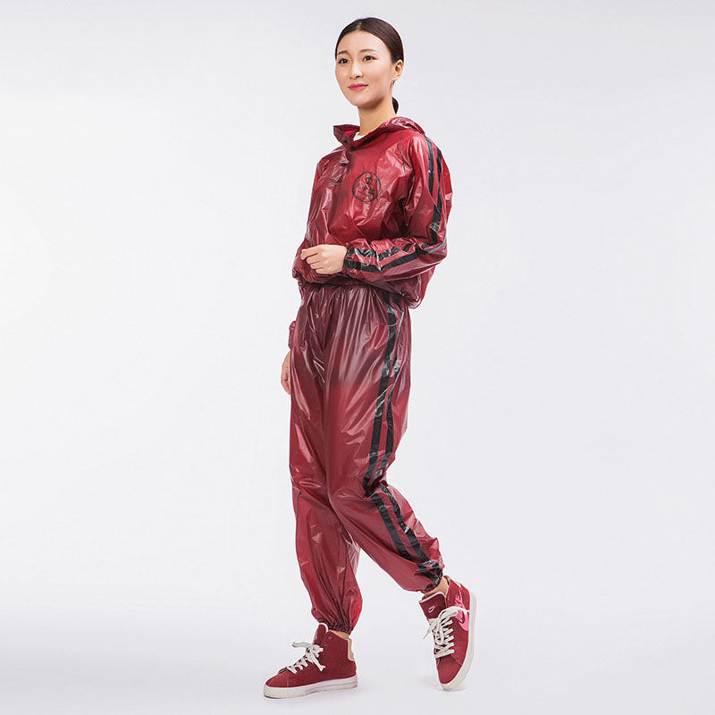 Men's Thin Hooded Running Sweat Suit