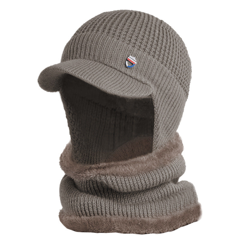 Men's Winter Knitted Hat for Outdoor Sports and Warmth