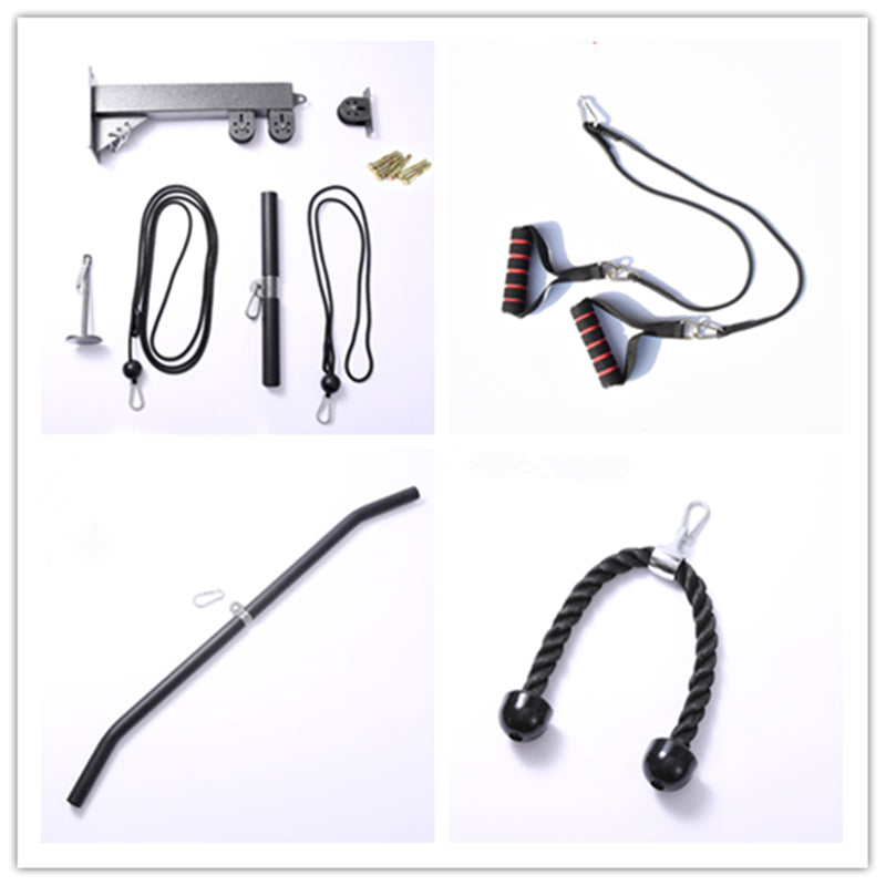 Complete Pulley Cable Machine Attachments for Fitness